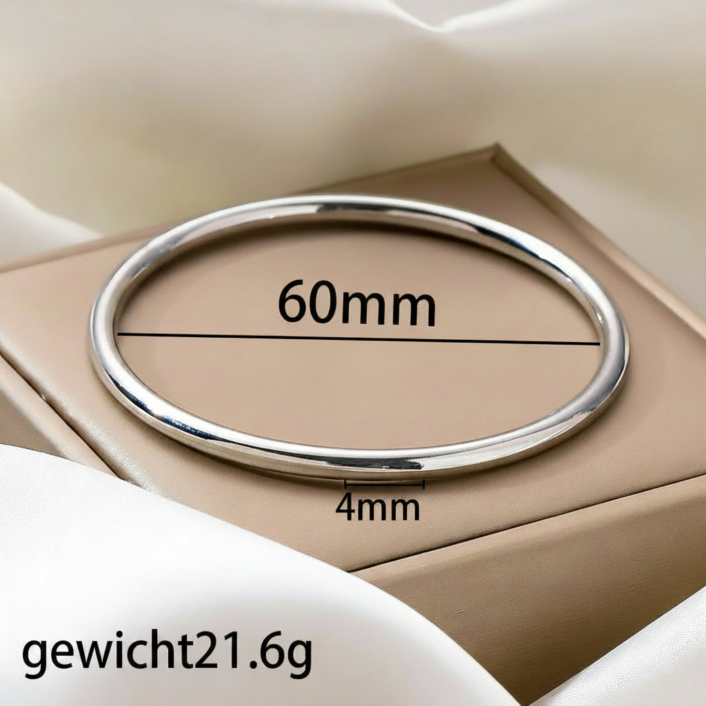 Stainless Steel Bracelet Traditional Polished Surface Bangle