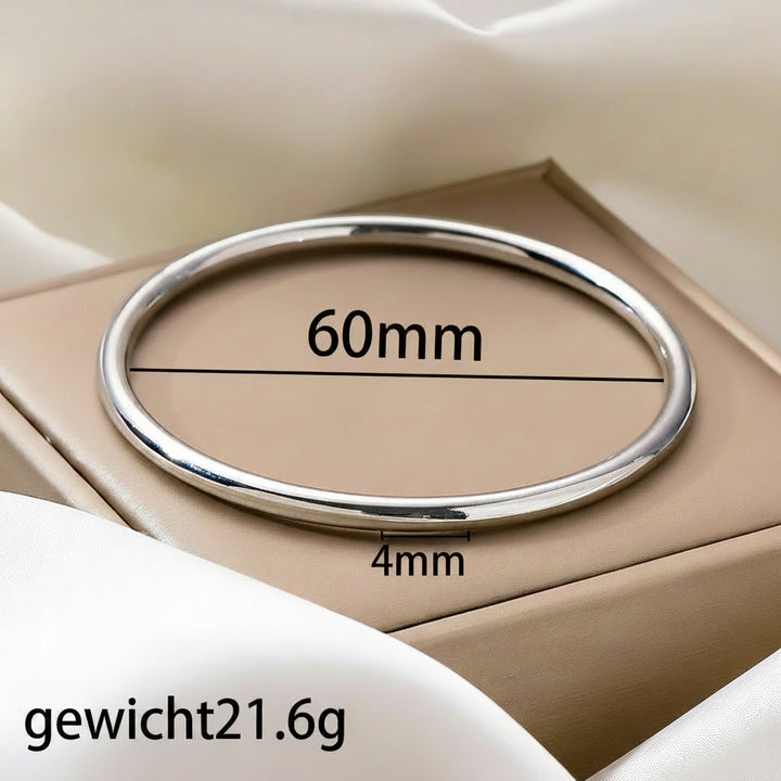 Stainless Steel Bracelet Traditional Polished Surface Bangle