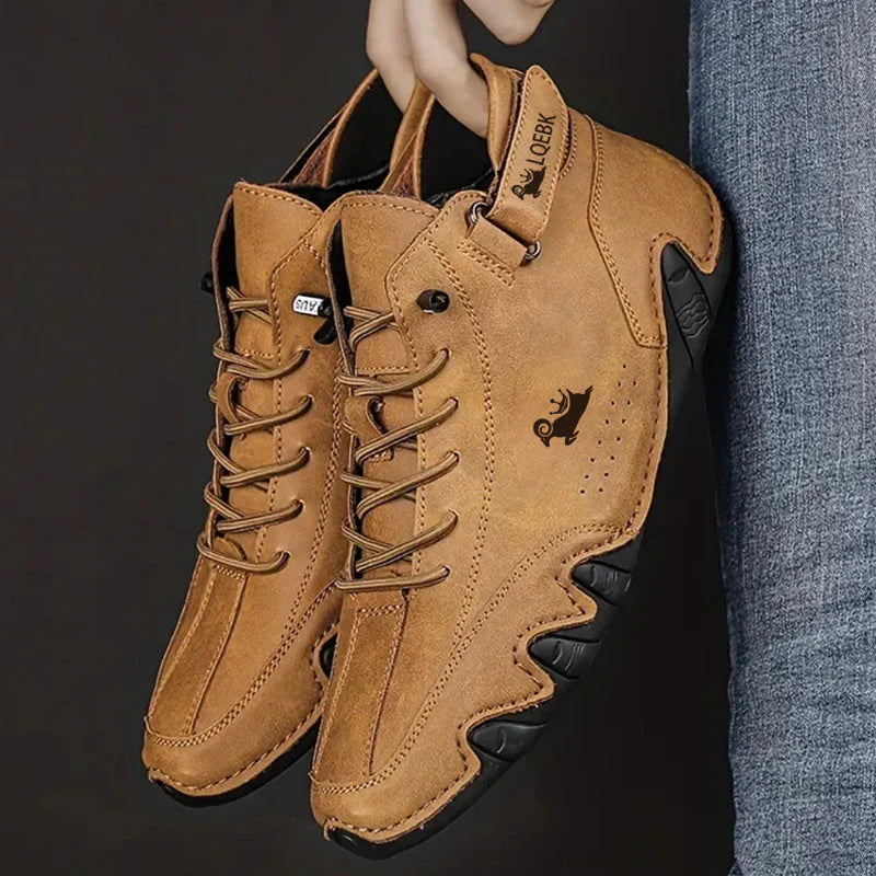Comfortabel ontworpen voor balans leren wandelschoenen