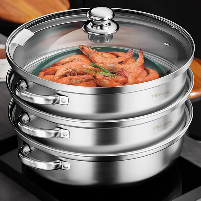 Stoomkoker met 3 lagen – NutriSteam