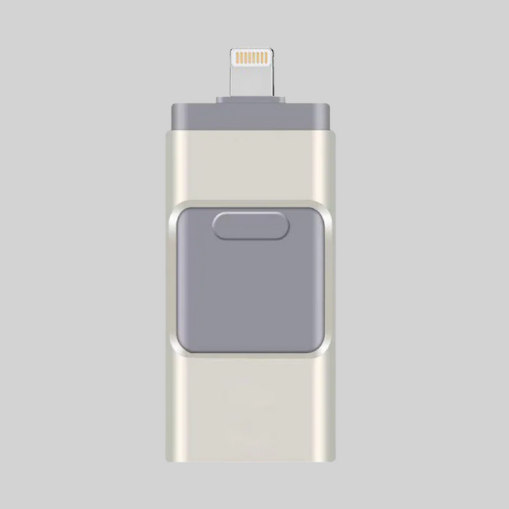4-in-1 USB-flashdrive – Opslagoplossing met meerdere connectoren