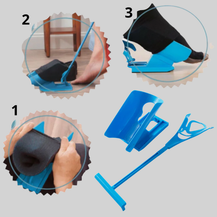 Sock Aid – Inschuifhulpmiddel voor gemakkelijk aantrekken van sokken