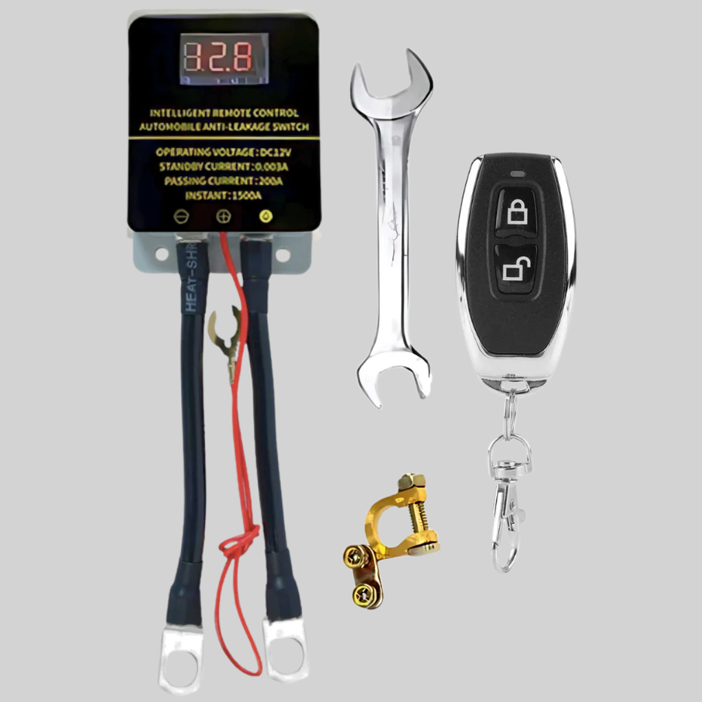 Auto Kill Switch – Apparaat voor het op afstand loskoppelen van de accu