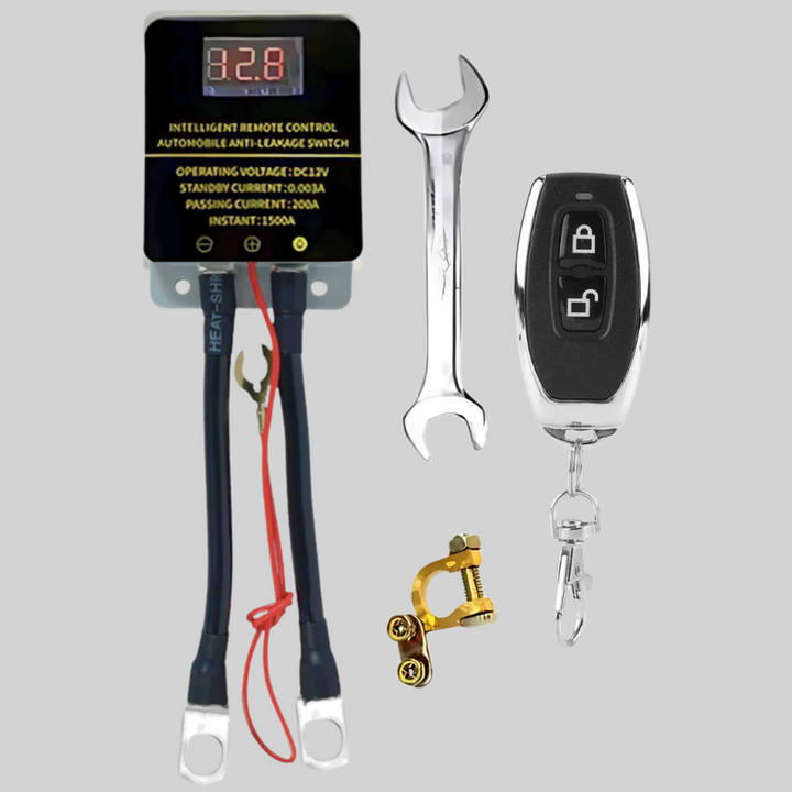 Auto Kill Switch – Apparaat voor het op afstand loskoppelen van de accu