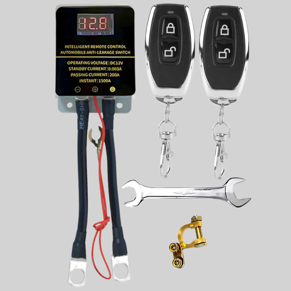 Auto Kill Switch – Apparaat voor het op afstand loskoppelen van de accu