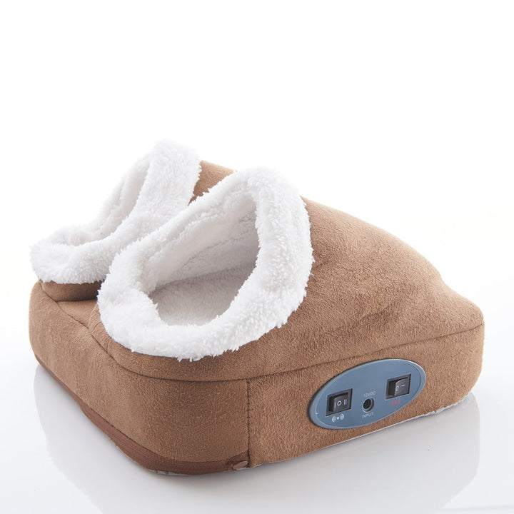 Voetenwarmer met vibratie en fleece gevoerde vakken