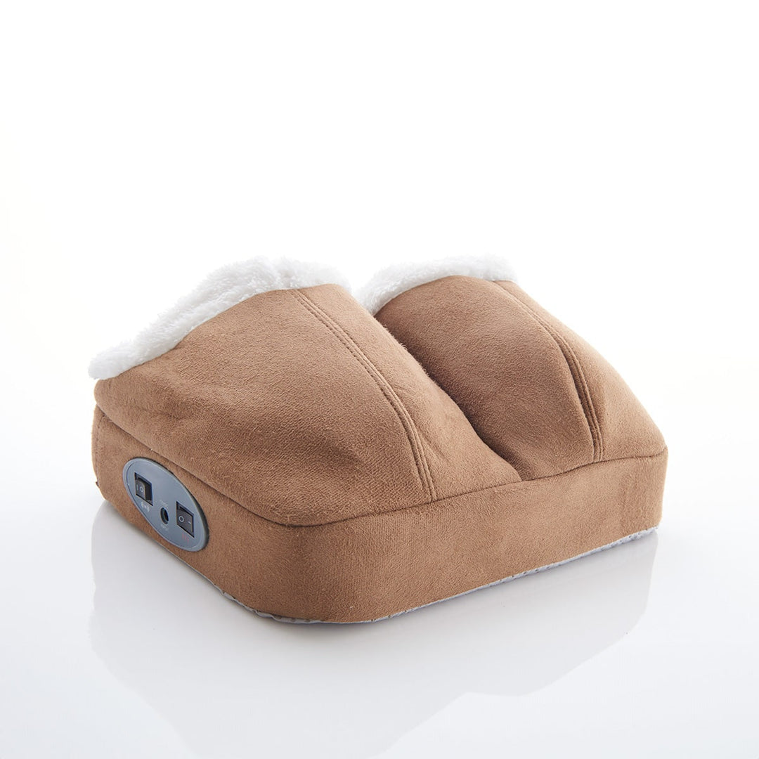 Voetenwarmer met vibratie en fleece gevoerde vakken