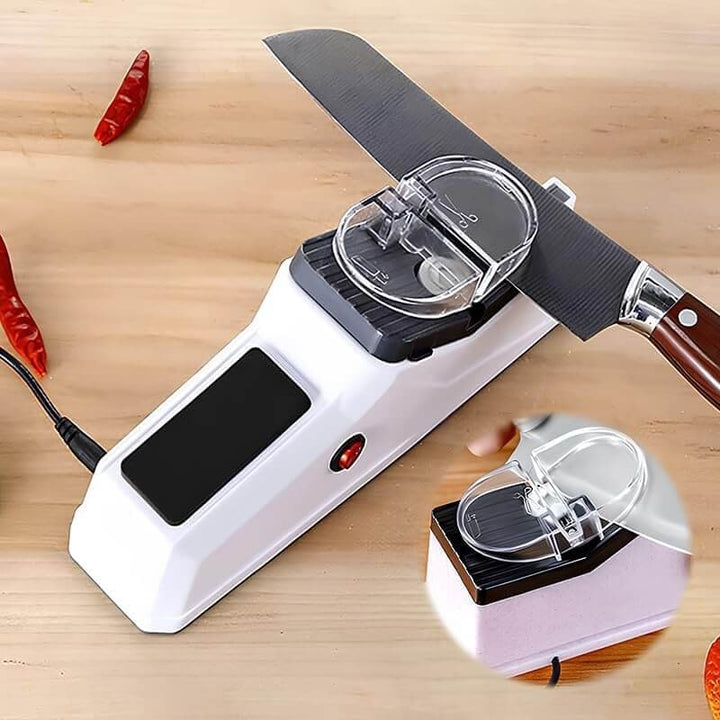 Elektrische messenslijper keuken schaar USB draagbaar tafelmodel automatisch