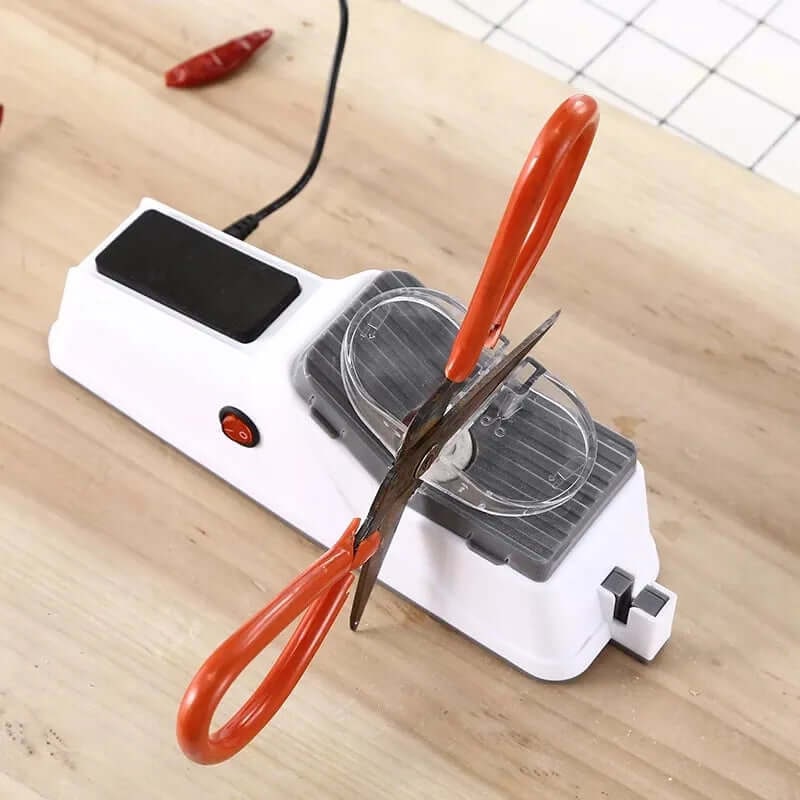 Elektrische messenslijper keuken schaar USB draagbaar tafelmodel automatisch