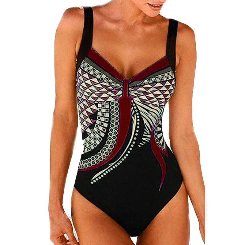 Zinnia Badpak | Trendy Print voor Vrouwen | Comfortabel