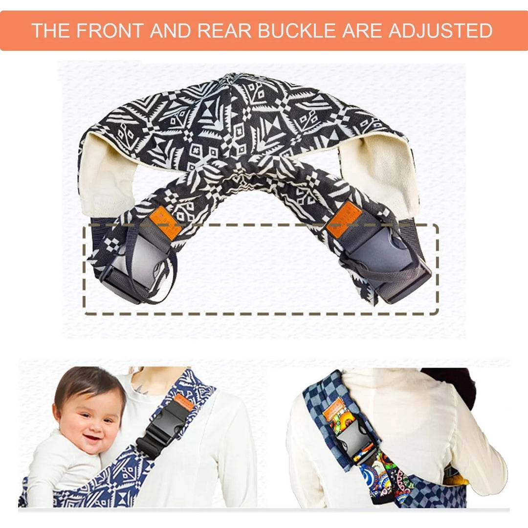 Verstelbare draagzak - Comfortabele heupdrager voor baby's - Ergonomisch