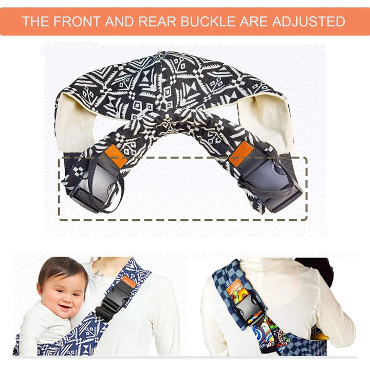 Verstelbare draagzak - Comfortabele heupdrager voor baby's - Ergonomisch