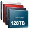 128 TB externe SSD, compacte en snelle draagbare SSD