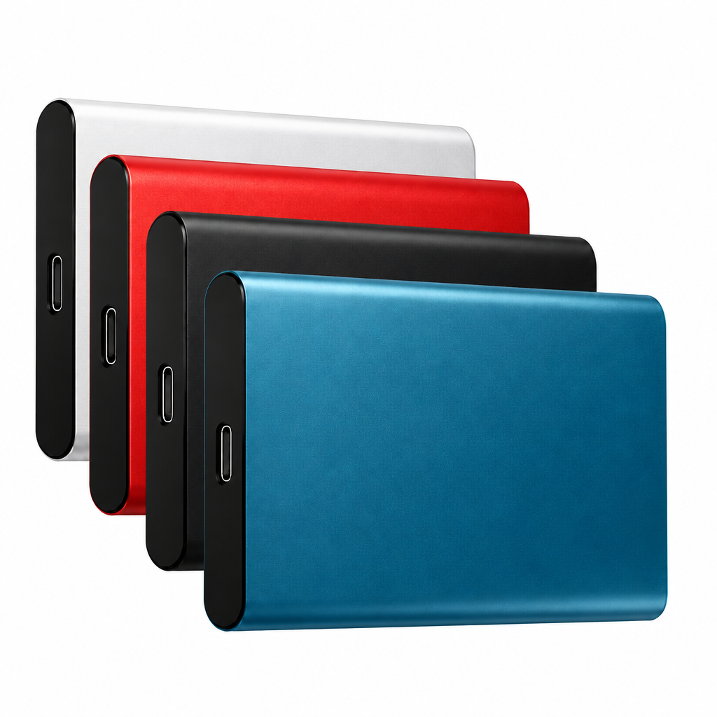 Externe SSD 128 TB met USB-C en USB 3.1