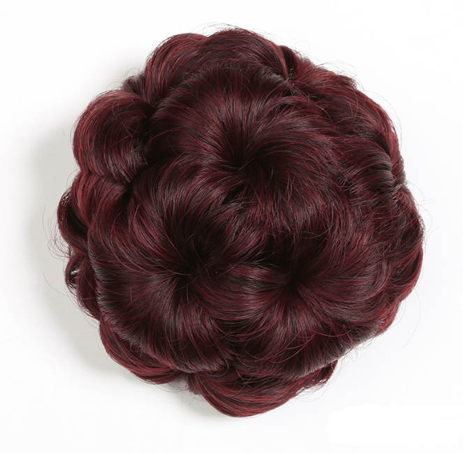 Bloemvormige Haarclip met Extensions – Fiora