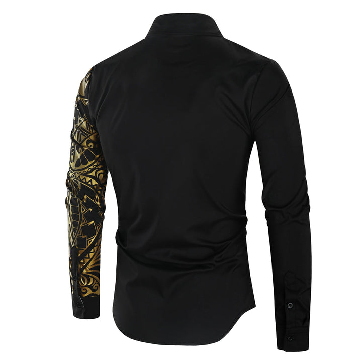 Herenoverhemd met Gouden Details – Darius