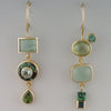 Klassieke Groene Vintage Oorbellen – Elara