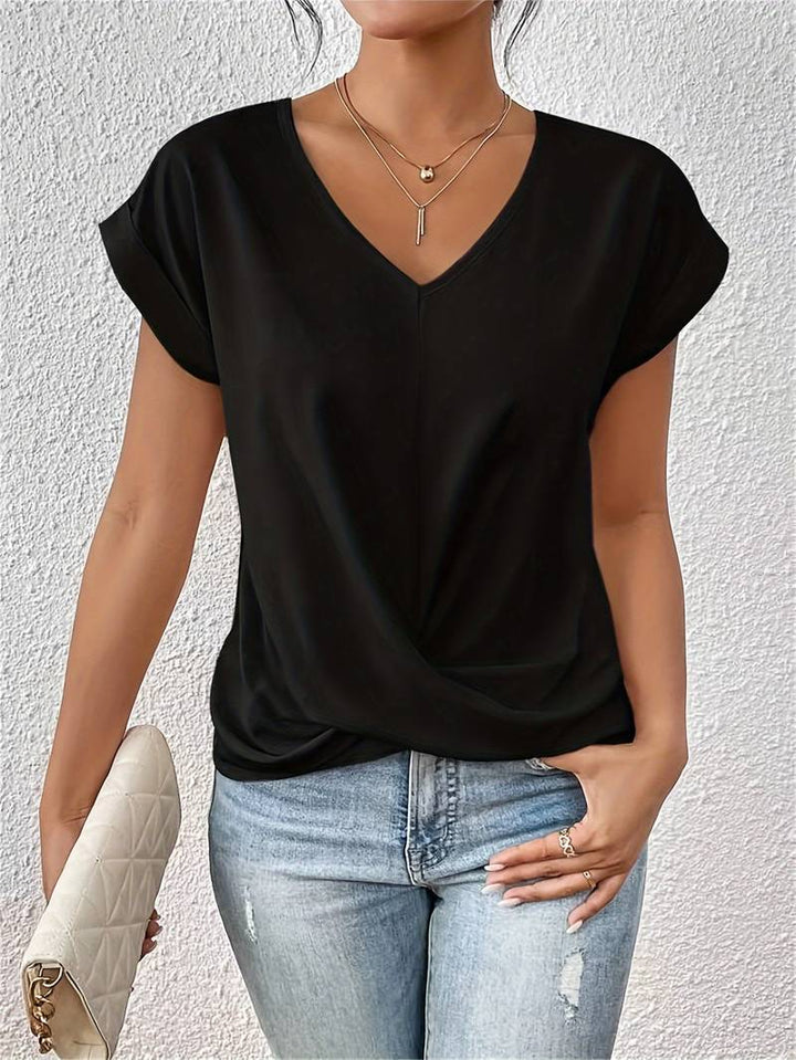Comfortabel Korte Mouw T-Shirt Voor Dames