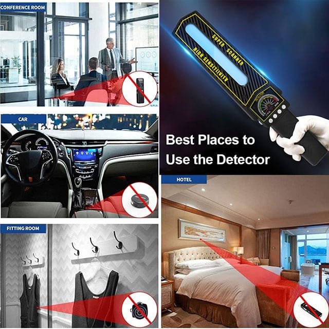 RF-Spionageapparatuur Detector | Vind Verborgen Camera's en Trackers | Draagbaar