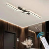Lineair LED-plafondarmatuur voor plafondmontage met afstandsbediening en dimbaar ontwerp