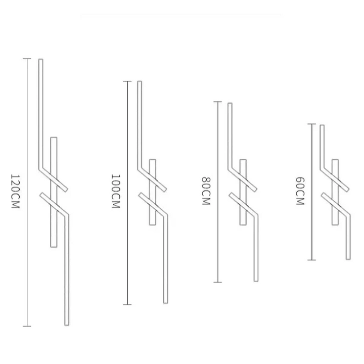 Lineair LED-plafondarmatuur voor plafondmontage met afstandsbediening en dimbaar ontwerp