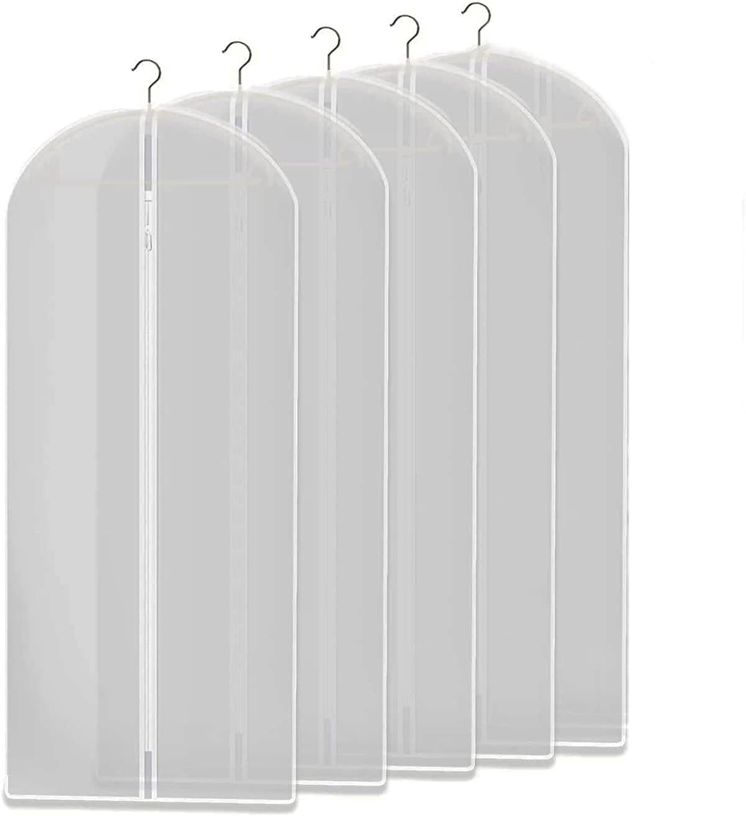 Transparante kledinghoezen – set van 5 (koop 1, krijg 1 GRATIS)
