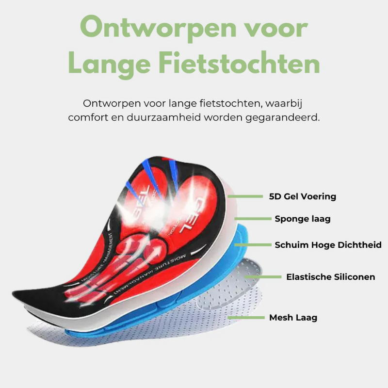 Westman Fietsbroek met Gelvulling - Comfort en Ondersteuning