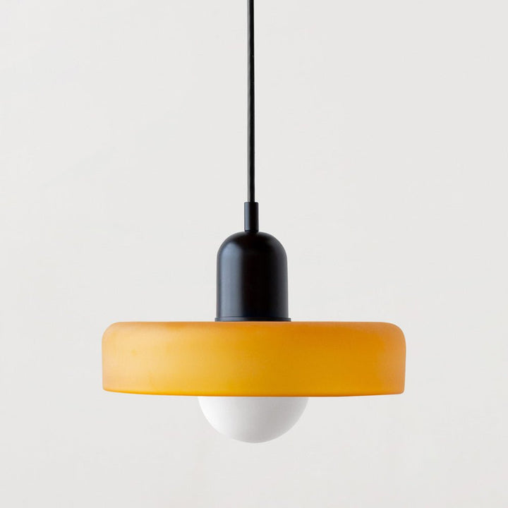 Geometrische Bauhaus Plafondlamp van Glas