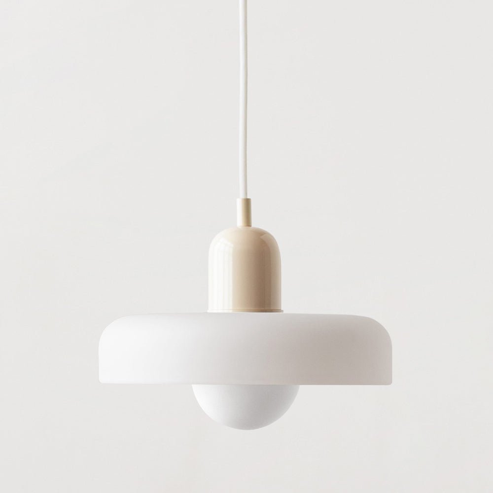 Geometrische Bauhaus Plafondlamp van Glas