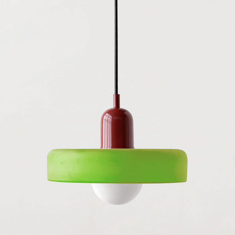 Geometrische Bauhaus Plafondlamp van Glas