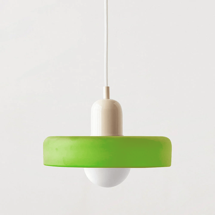 Geometrische Bauhaus Plafondlamp van Glas