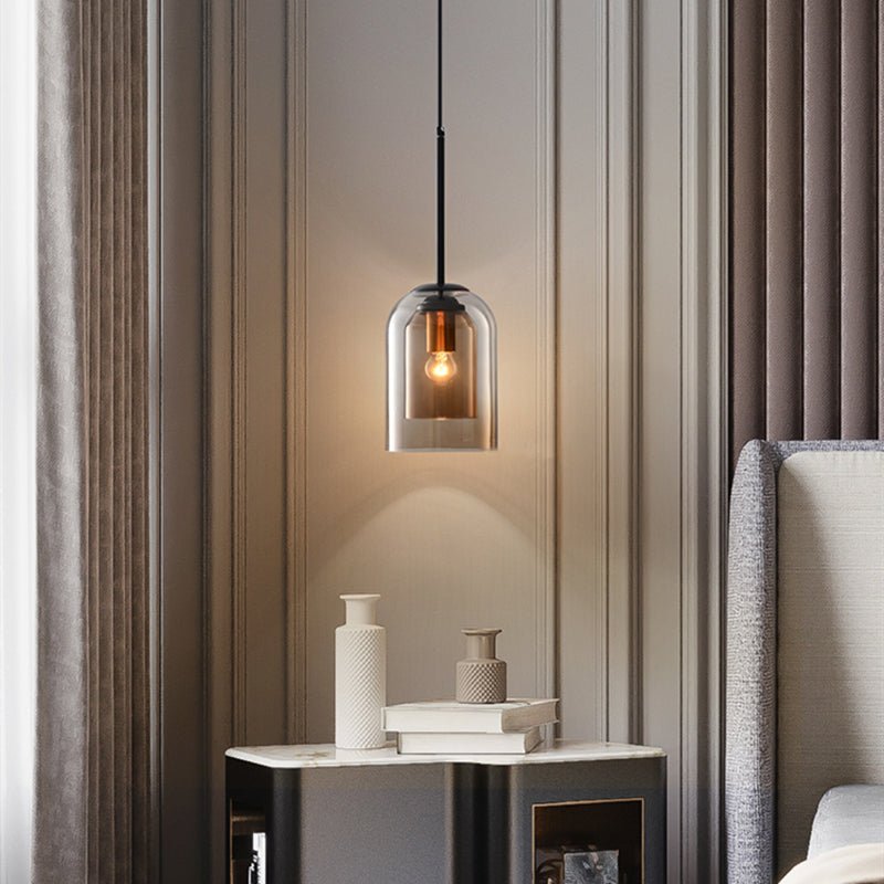Elegante Dubbele Glazen Kroonluchter - AuraGlas