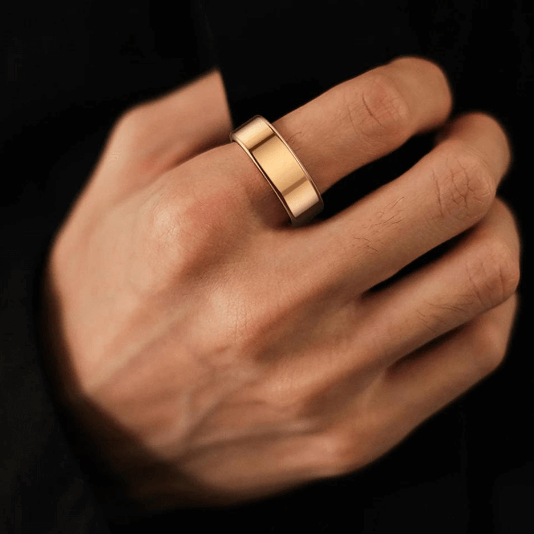 Titanium Gezondheidstracker Ring – VitaRing