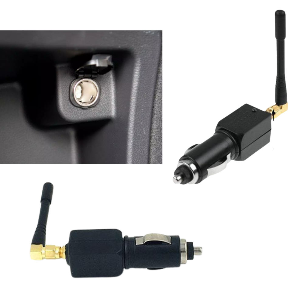 Sigarettenaansteker-adapter voor de auto – Compact en handig opladen