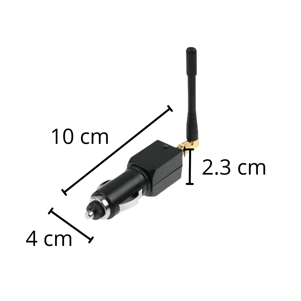 Sigarettenaansteker-adapter voor de auto – Compact en handig opladen