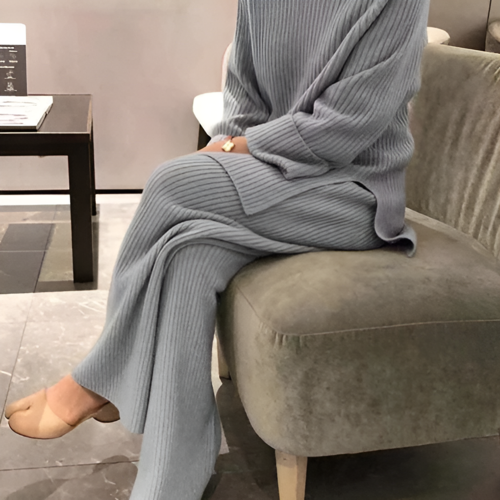 Gebreid Sweater & Broek Set