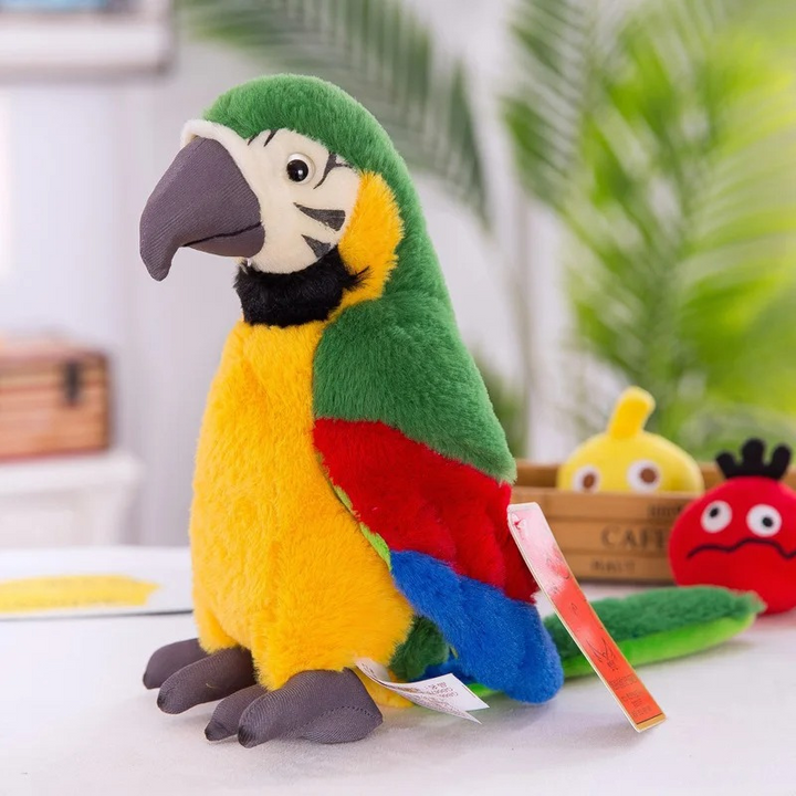 Pratende papegaai-knuffel – Squawkie