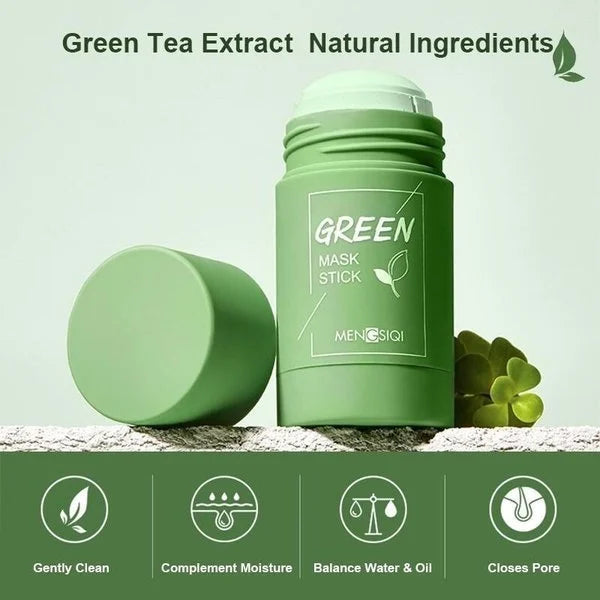 Stick Masker met Groene Thee - Reinigend en Hydraterend Gezichtsmasker