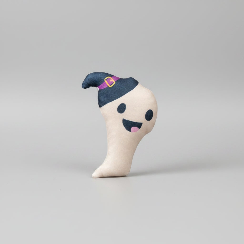 Halloween kattenkruidspeeltjes voor katten, interactief pluche speelgoed met spookachtige vormen