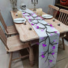 Halloweenslinger met verlichting, led-twijgen op batterijen voor schoorsteenmantel en buitendecoratie