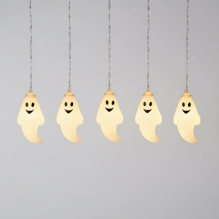 Halloween spoken lichtsnoer voor buiten op batterijen led voor terras en tuindecoratie
