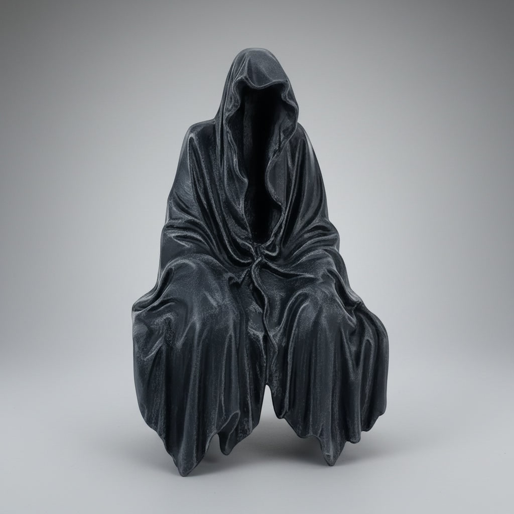 Halloween Grim Reaper beeld griezelige gotische hars decoratie voor spookhuis en feest