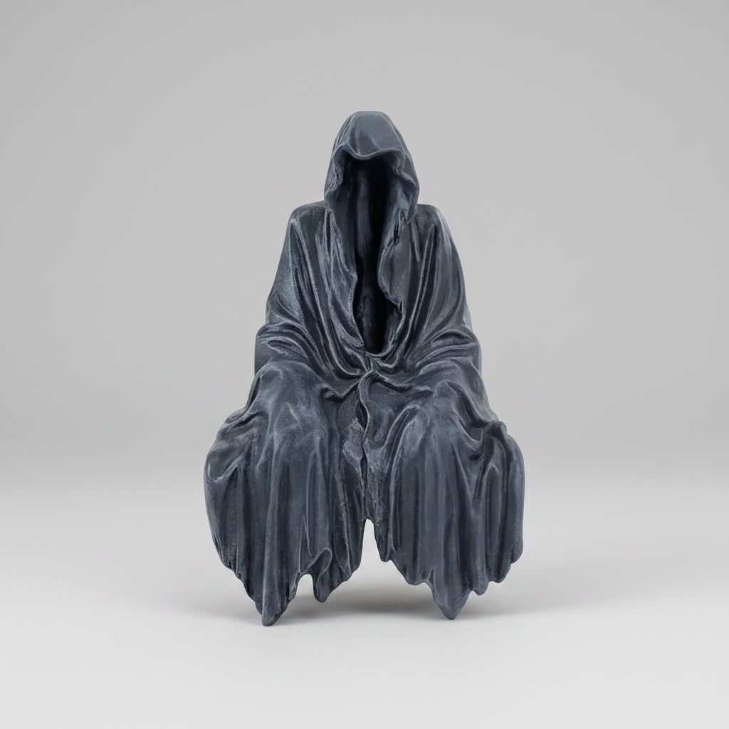 Halloween Grim Reaper beeld griezelige gotische hars decoratie voor spookhuis en feest