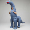 Halloween opblaasbaar dinosaurus kostuum outfit met lange nek en staart feest cosplay pak