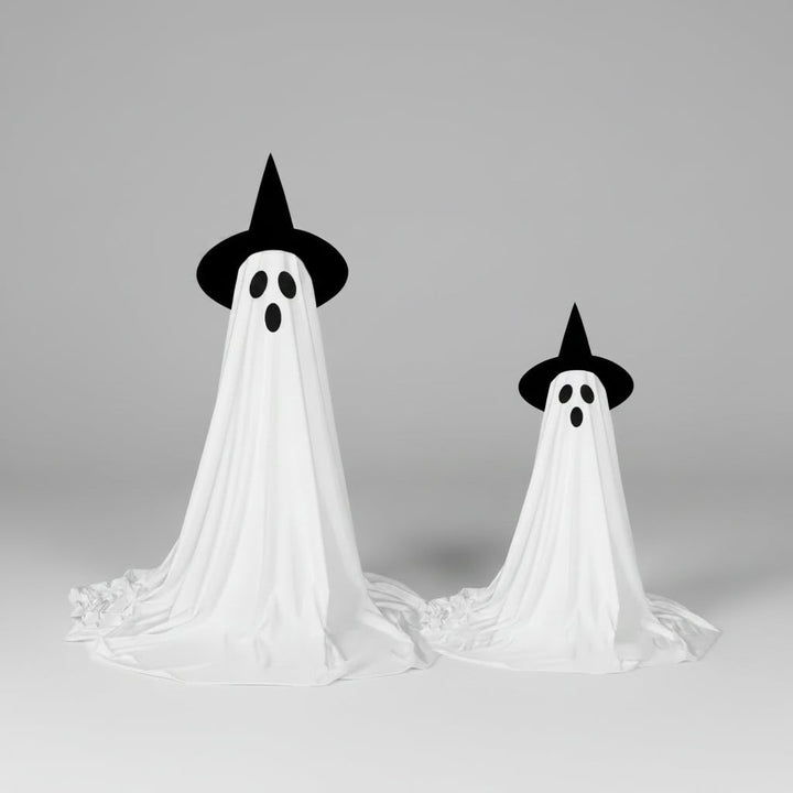 Halloween verlichting buiten spoken decoratie opstelbaar met LED en afstandsbediening voor tuin en feest