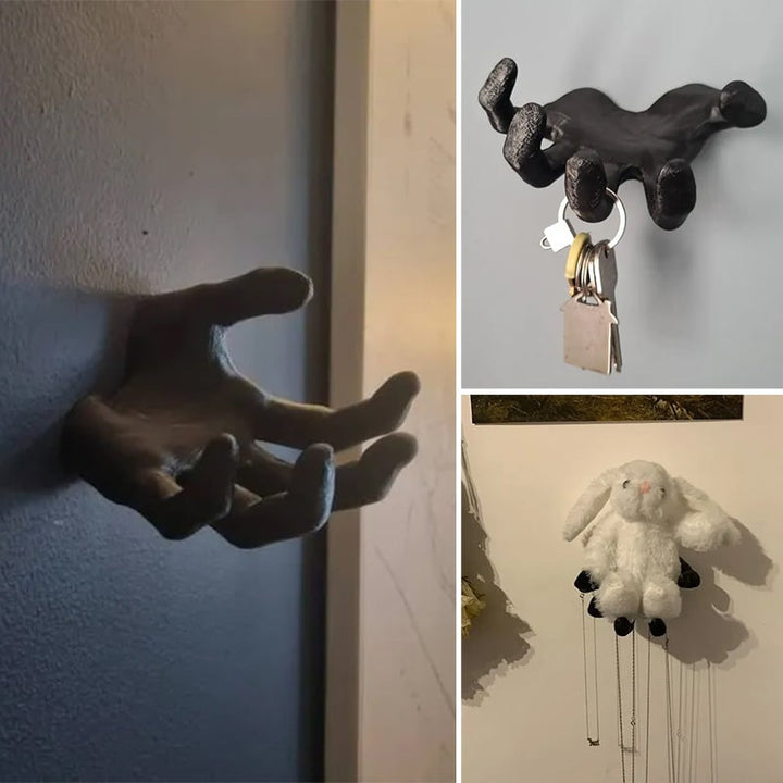 Eng Halloween-handwandhaak voor jassen en mantels met sleutelketting