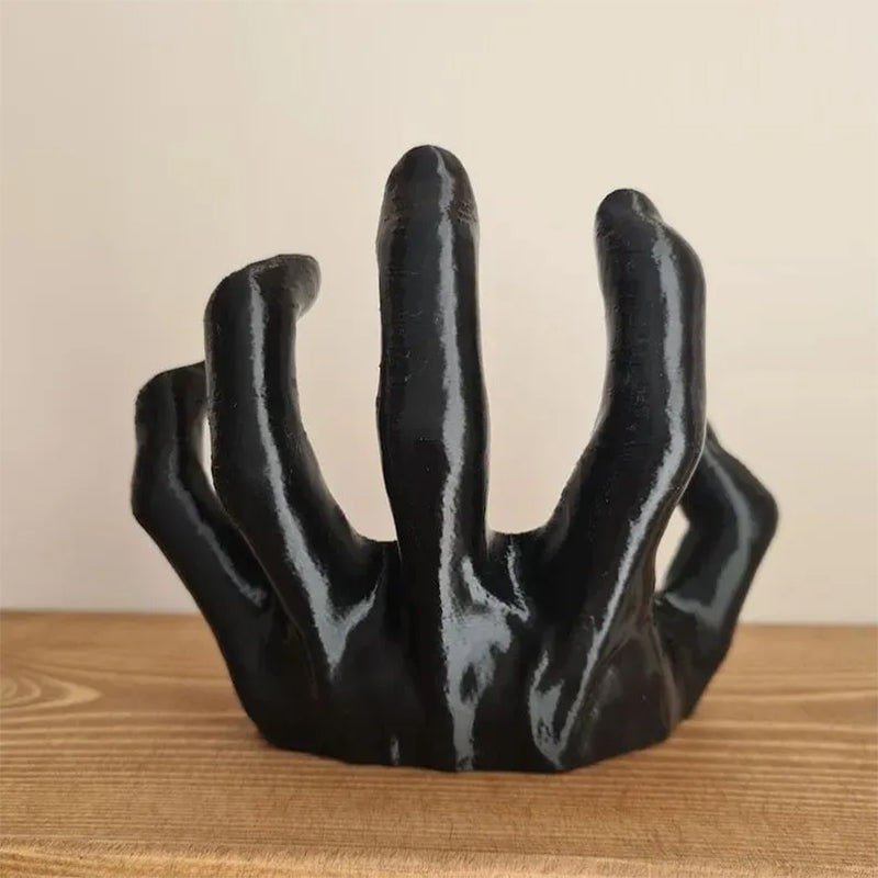 Eng Halloween-handwandhaak voor jassen en mantels met sleutelketting
