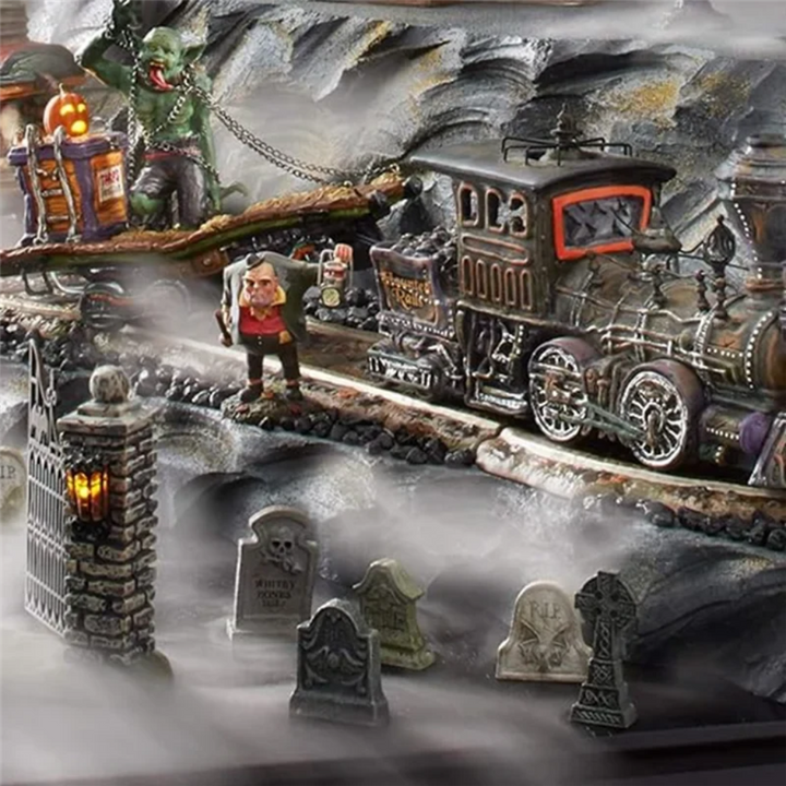 Halloween grafsteen decoraties en miniatuurbeeldjes voor tafeldecoratie op feesten