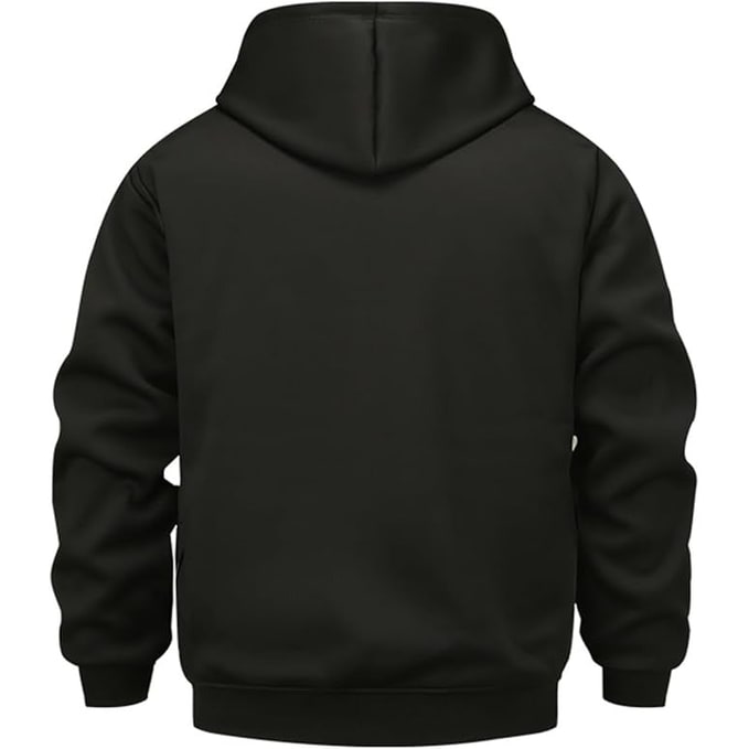 Verwarmde hoodie met rits, capuchon en USB-warmtezones