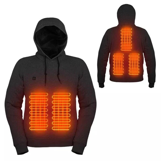 ThermaHoodie Verwarmde Unisex Wintertrui